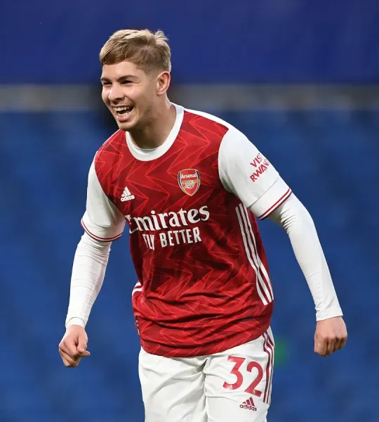 Arsenal FC Print: Emile Smith Rowe Scores at Chelsea (2020-21