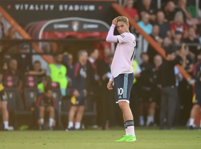 Framed Print : Emile Smith Rowe Shines: AFC Bournemouth vs. Arsenal FC, Premier League 2022-23 Framed Print : Emile Smith Rowe Shines: AFC Bournemouth vs. Arsenal FC, Premier League 2022-23