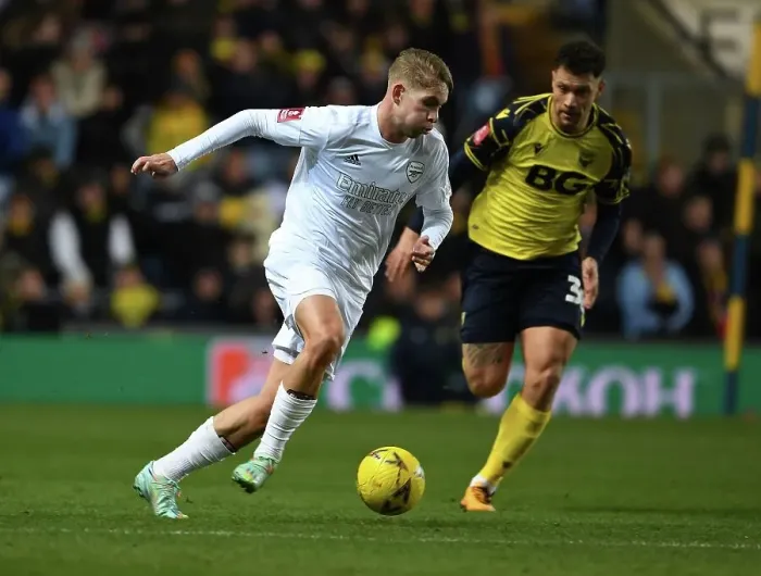 Framed Print : Emile Smith Rowe Shines: Arsenal Overpowers Oxford United in FA Cup Third Round Framed Print : Emile Smith Rowe Shines: Arsenal Overpowers Oxford United in FA Cup Third Round