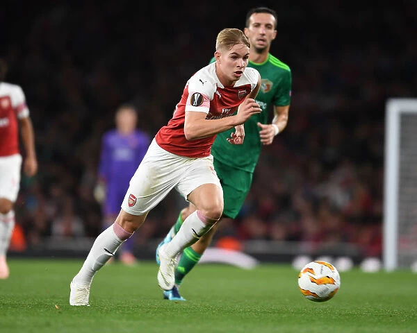 Emile Smith Rowe Shines: Arsenal's Breakout Performance against Vorskla Poltava, UEFA Europa League 2018-19