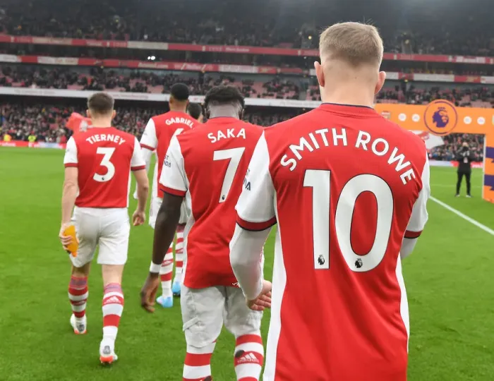 Framed Print : Emile Smith Rowe Shines: Arsenal's Dominant Display Against Burnley