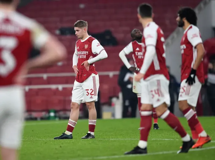 Framed Print : Emile Smith Rowe Shines: Arsenal's Dominant FA Cup Performance Against Newcastle United