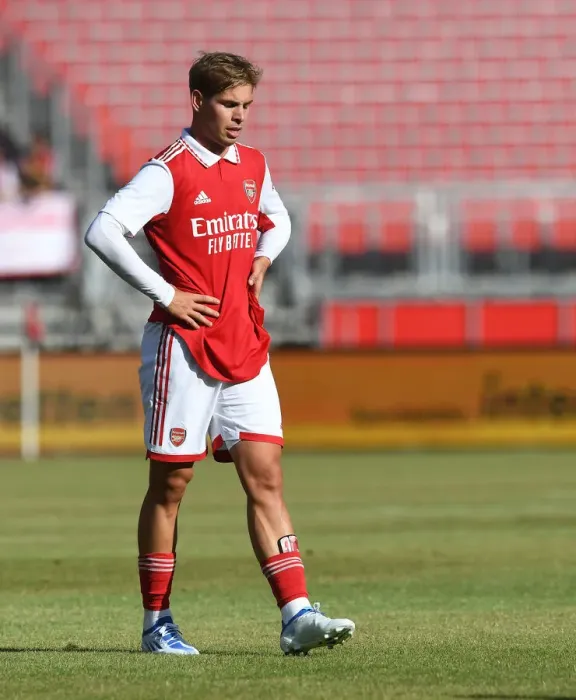 Framed Print : Emile Smith Rowe Shines: Arsenal's Pre-Season Triumph over 1. FC Nürnberg
