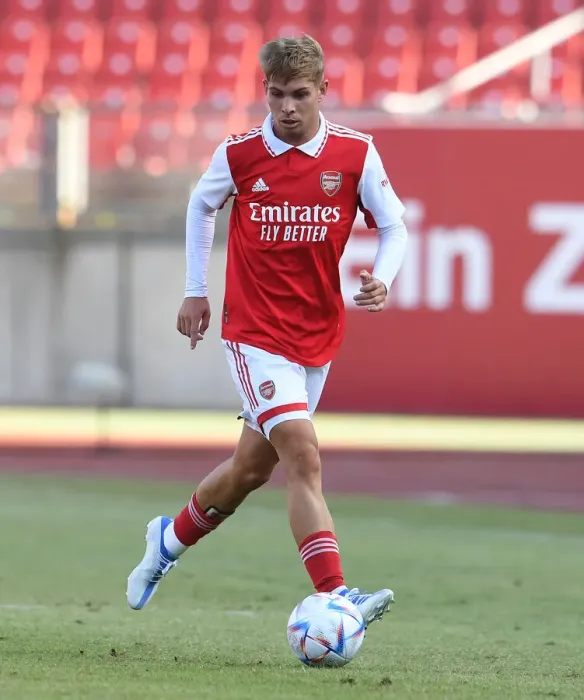 Framed Print : Emile Smith Rowe Shines: Arsenal's Pre-Season Triumph Over 1. FC Nurnberg