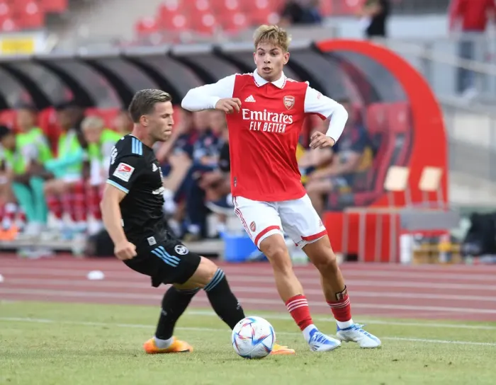 Framed Print : Emile Smith Rowe Shines: Arsenal's Pre-Season Triumph Over 1. FC Nurnberg Framed Print : Emile Smith Rowe Shines: Arsenal's Pre-Season Triumph Over 1. FC Nurnberg