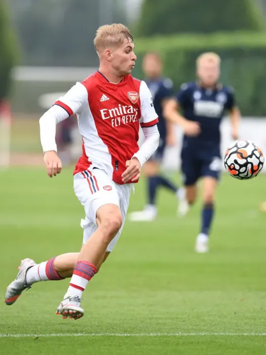 Framed Print : Emile Smith Rowe Shines: Arsenal's Pre-Season Triumph Over Millwall Framed Print : Emile Smith Rowe Shines: Arsenal's Pre-Season Triumph Over Millwall