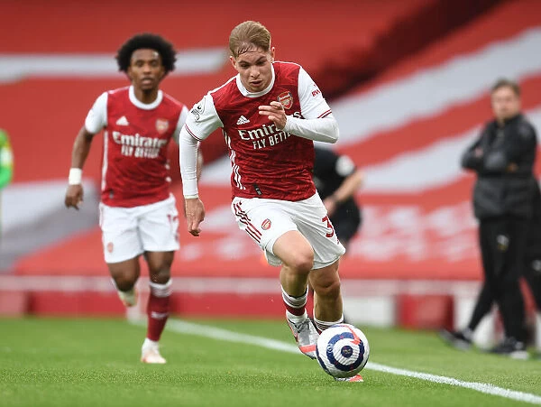 Emile Smith Rowe Shines: Arsenal's Triumph Over West Bromwich Albion in Empty Emirates (2020-21)