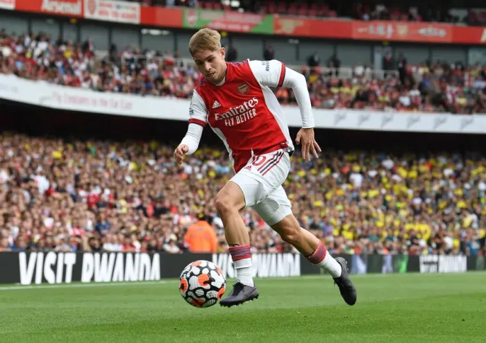 Framed Print : Emile Smith Rowe Stars: Arsenal's Dominance Over Norwich City Framed Print : Emile Smith Rowe Stars: Arsenal's Dominance Over Norwich City