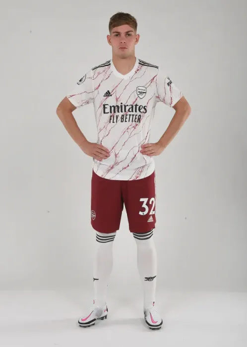 Framed Print : Emile Smith Rowe Training Ahead of Arsenal's 2020-21 Season