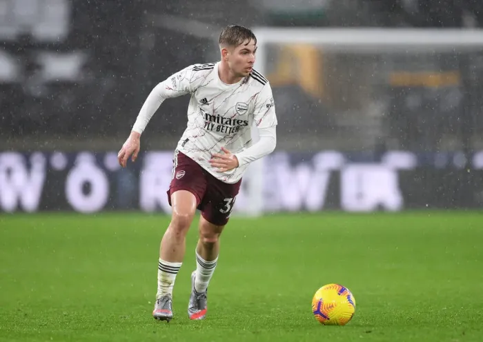 Framed Print : Emile Smith Rowe's Brilliant Performance: Arsenal Triumphs Over Wolverhampton Wanderers in the Premier League