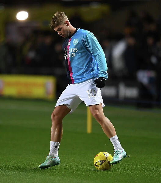 Emile Smith Rowe's Focused Pre-Match Routine: Arsenal Star Readies for FA Cup Battle against Oxford United