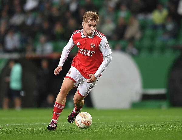 Emile Smith Rowe's Standout Performance: Arsenal's Europa League Showdown against Sporting CP (Round of 16, 2022-23) - Lisbon