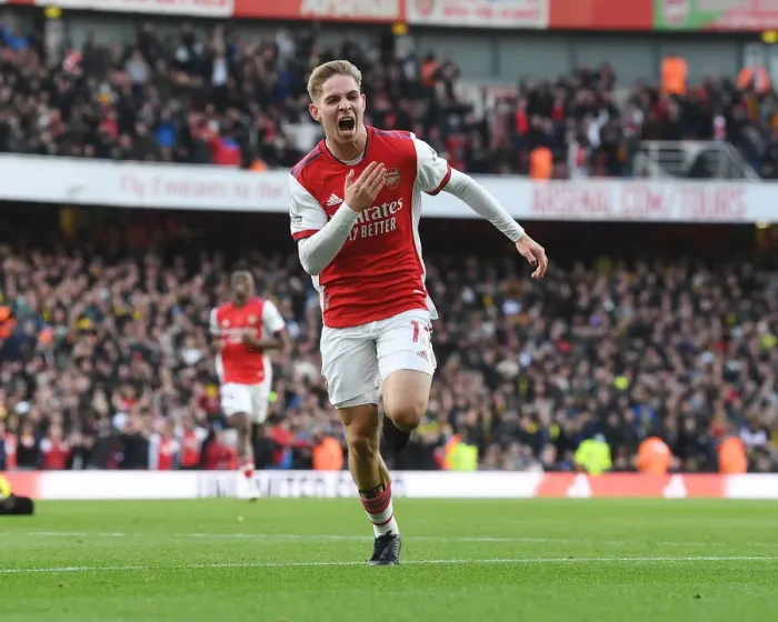 Framed Print : Emile Smith Rowe's Thriller: Arsenal's Stunner Against Watford in Premier League Framed Print : Emile Smith Rowe's Thriller: Arsenal's Stunner Against Watford in Premier League