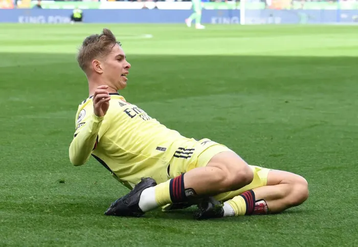 Framed Print : Emile Smith Rowe's Thrilling Second Goal: Arsenal's Victory at Leicester, Premier League 2021-22 Framed Print : Emile Smith Rowe's Thrilling Second Goal: Arsenal's Victory at Leicester, Premier League 2021-22