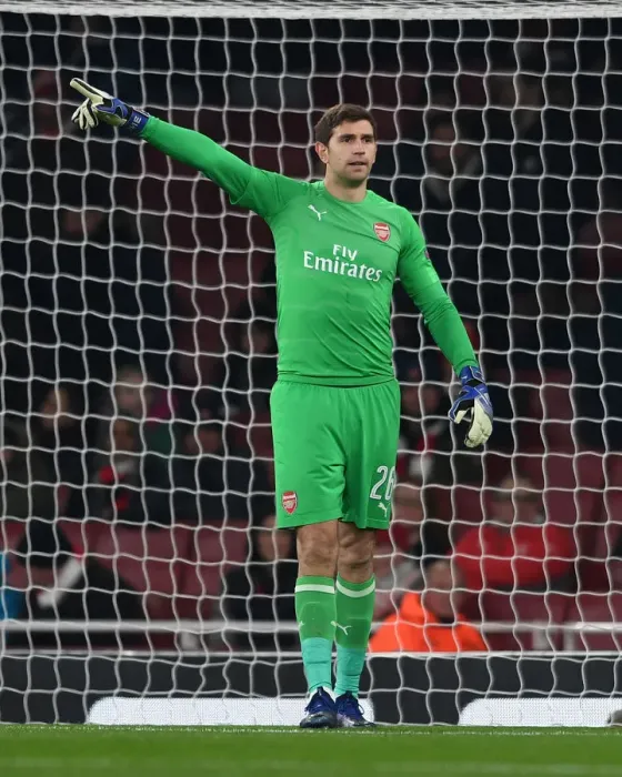 Framed Print : Emiliano Martinez in Action: Arsenal vs Qarabag, UEFA Europa League 2018-19