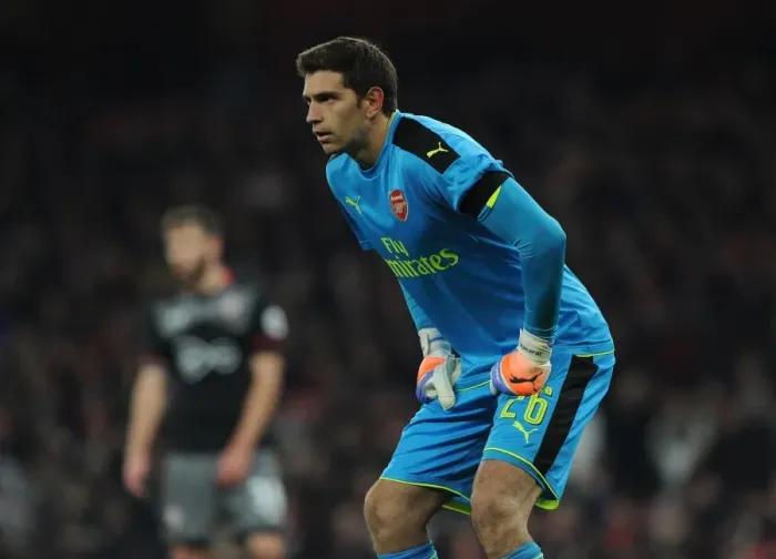 Framed Print : Emiliano Martinez: Arsenal's EFL Cup Hero against Southampton (November 2016)