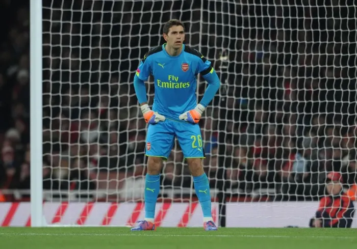 Framed Print : Emiliano Martinez: Arsenal's EFL Cup Hero vs Southampton (2016-17)