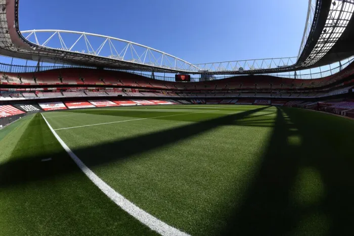 Framed Print : Empty Emirates: Arsenal vs Everton (2021) - Premier League's Ghostly Arena Framed Print : Empty Emirates: Arsenal vs Everton (2021) - Premier League's Ghostly Arena