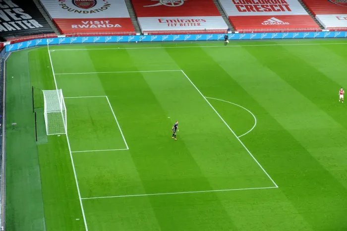 Framed Print : Empty Emirates: Arsenal vs Leicester City - A Ghostly Premier League Clash (2020-21) Framed Print : Empty Emirates: Arsenal vs Leicester City - A Ghostly Premier League Clash (2020-21)