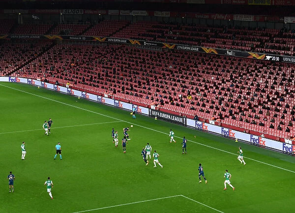 Empty Emirates: Arsenal vs. Rapid Wien in UEFA Europa League (December 2020)