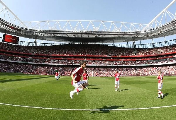 Emirates Stadium. Arsenal 4:1 Stoke City, Barclays Premier League