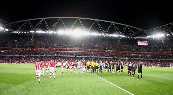 Emirates Stadium. Arsenal 2:0 Olympiacos, UEFA Champions League