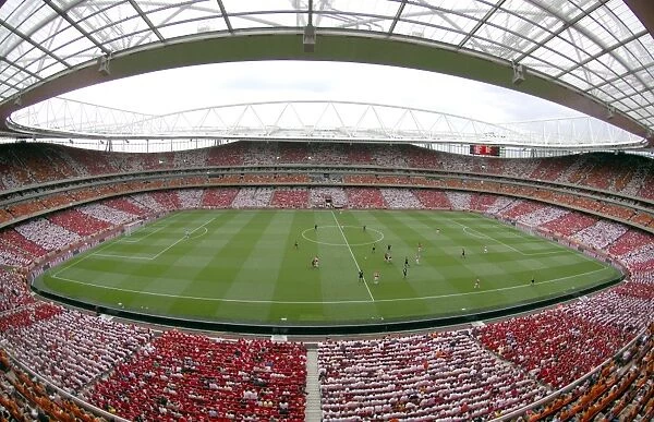 Emirates Stadium. Arsenal 2:1 Ajax. Dennis Bergkamp Testimonial match