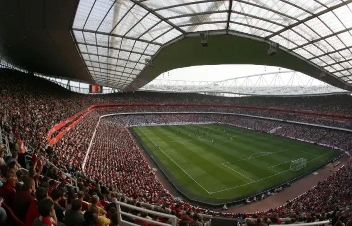 Framed Print : Emirates Stadium. Arsenal 0: 0 Manchester City. Barclays Premier League Framed Print : Emirates Stadium. Arsenal 0: 0 Manchester City. Barclays Premier League
