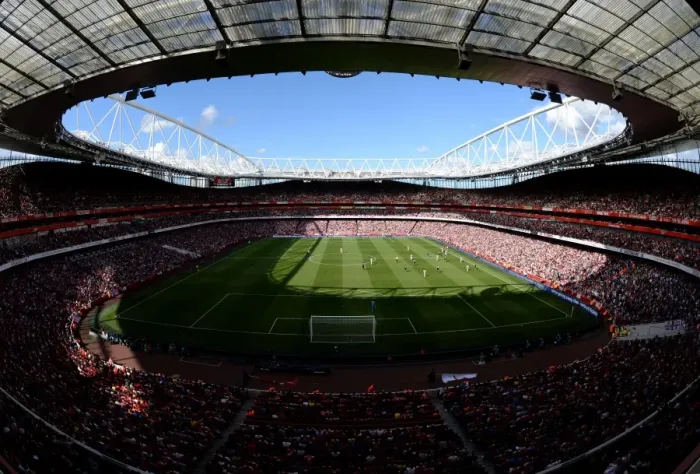 Framed Print : Emirates Stadium. Arsenal 2: 0 Stoke City. Barclays Premier League. Emirates Stadium Framed Print : Emirates Stadium. Arsenal 2: 0 Stoke City. Barclays Premier League. Emirates Stadium