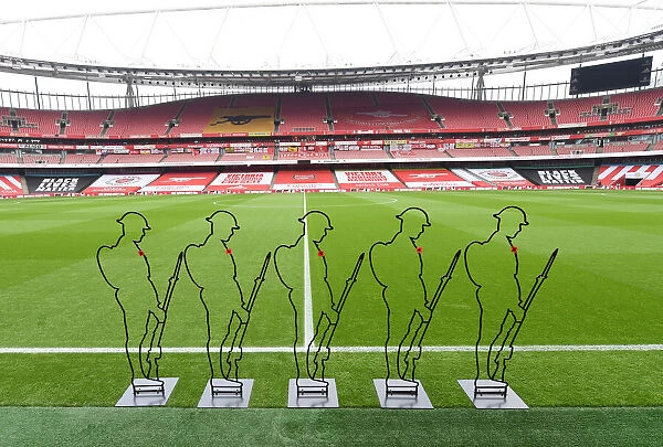 Empty Emirates Stadium: Arsenal vs. Aston Villa Honors Remembrance Day, 2020-21 Premier League