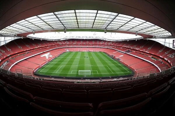 Emirates Stadium: Arsenal vs Fulham, Premier League 2012-13