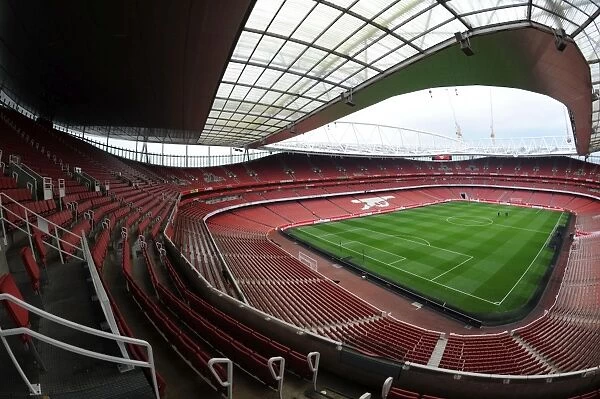 Emirates Stadium: Arsenal vs Swansea City, Premier League 2012-13
