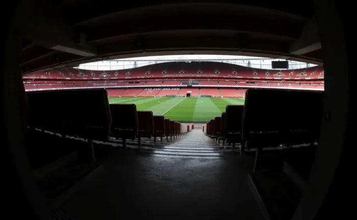 Framed Print : Emirates Stadium: Arsenal vs. Tottenham Rivalry (2014-15 Premier League) Framed Print : Emirates Stadium: Arsenal vs. Tottenham Rivalry (2014-15 Premier League)