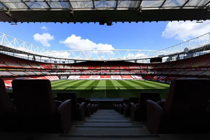 Framed Print : Empty Emirates Stadium: Arsenal vs Villarreal UEFA Europa League Semi-Final Amid Coronavirus Pandemic Framed Print : Empty Emirates Stadium: Arsenal vs Villarreal UEFA Europa League Semi-Final Amid Coronavirus Pandemic