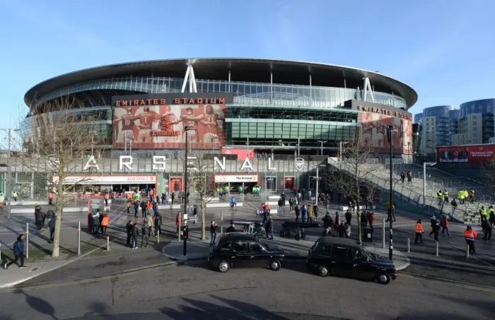 Framed Print : Emirates Stadium: Arsenal vs. West Bromwich Albion, Premier League 2016-17