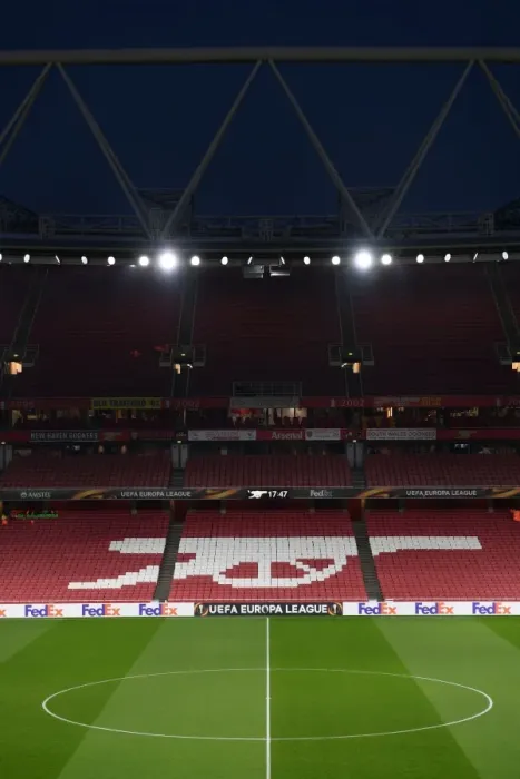 Framed Print : Emirates Stadium: Arsenal's Europa League Battlefield vs Östersunds FK (2017-18)