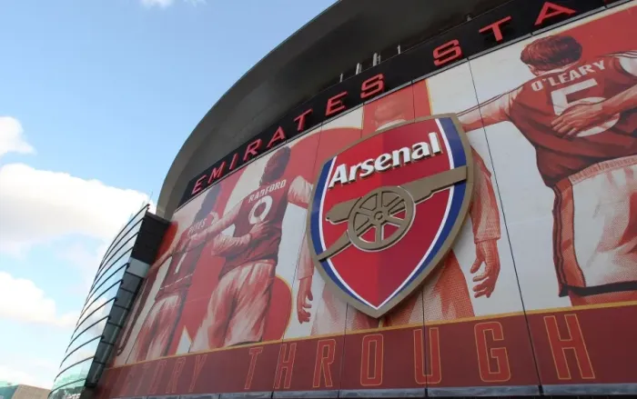 Framed Print : Emirates Stadium: Arsenal's New Banners Embody the Arsenalisation Framed Print : Emirates Stadium: Arsenal's New Banners Embody the Arsenalisation