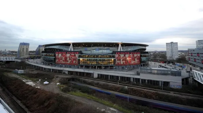 Framed Print : Emirates Stadium: Battlefield of Champions - Arsenal vs AS Monaco, UCL Showdown