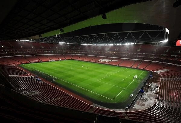 Emirates Stadium pre match. Arsenal 0: 0 Chelsea. Barclays Premier League. Emirates Stadium
