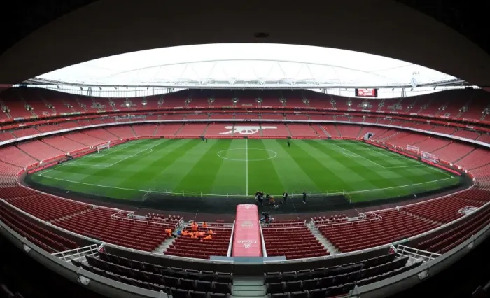 Framed Print : Emirates Stadium: Pre-Match Atmosphere - Arsenal vs West Bromwich Albion (2012-13)