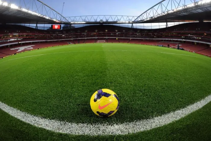 Framed Print : Emirates Stadium: Pre-Match Hawkeye Test (Arsenal vs Hull City, 2013-14) Framed Print : Emirates Stadium: Pre-Match Hawkeye Test (Arsenal vs Hull City, 2013-14)
