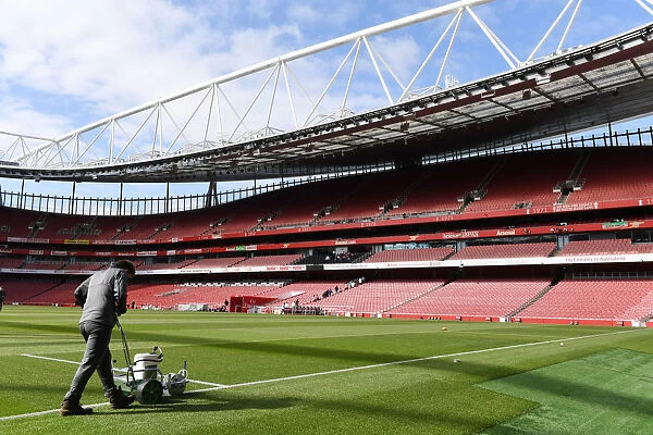 Emirates Stadium: Pre-Match Preparations for Arsenal vs West Ham United