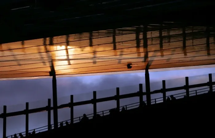 Framed Print : Emirates Stadium roof Framed Print : Emirates Stadium roof