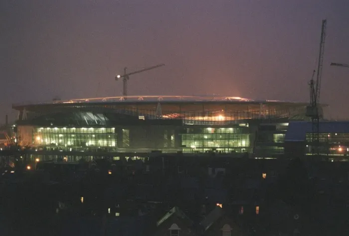 Framed Print : The Emirates Stadium from the West Stand. Arsenal 0: 0 Manchester United Framed Print : The Emirates Stadium from the West Stand. Arsenal 0: 0 Manchester United