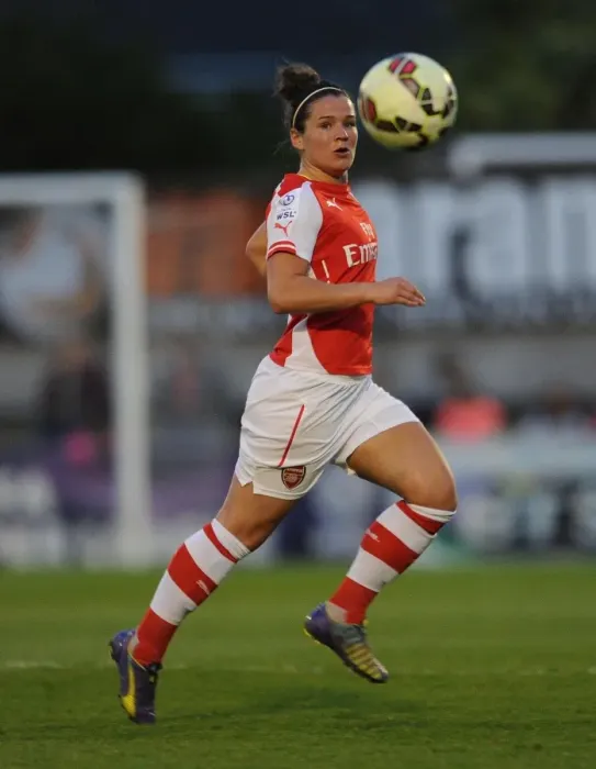 Framed Print : Emma Mitchell in Action: Arsenal Ladies vs. Bristol Academy (WSL Match, 2015) Framed Print : Emma Mitchell in Action: Arsenal Ladies vs. Bristol Academy (WSL Match, 2015)