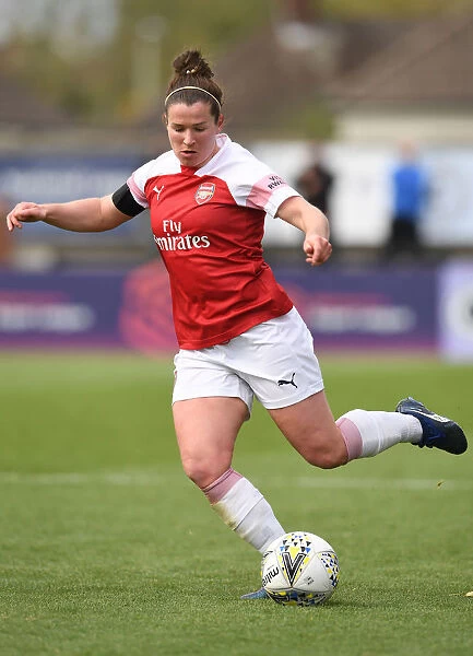 Emma Mitchell in Action: Arsenal Women vs Birmingham Ladies, WSL (Women's Super League)