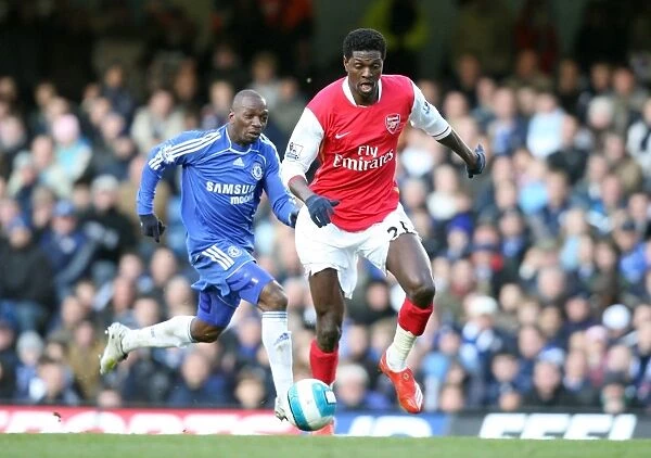 Emmanuel Adebayor (Arsenal) Claude Makelele (Chelsea)