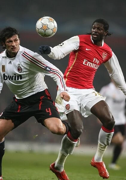 Emmanuel Adebayor (Arsenal) Kakha Kaladze (AC Milan)