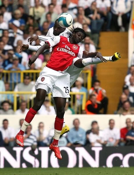 Emmanuel Adebayor (Arsenal) Pascal Chimbonda (Tottenham)
