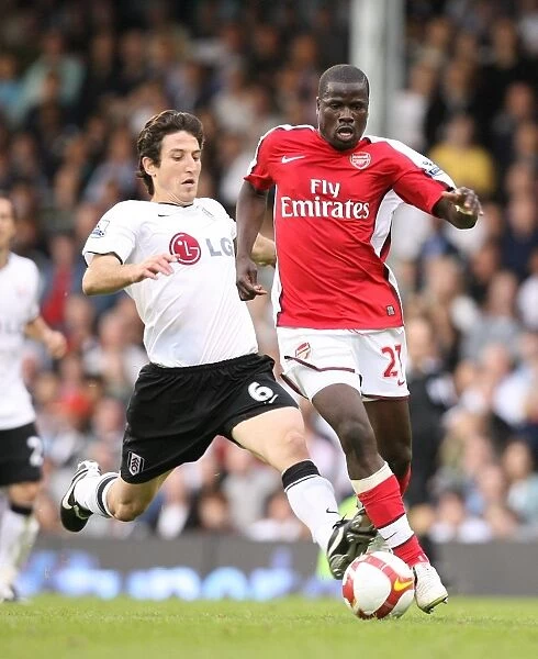Emmanuel Eboue (Arsenal) Andranik (Fulham)